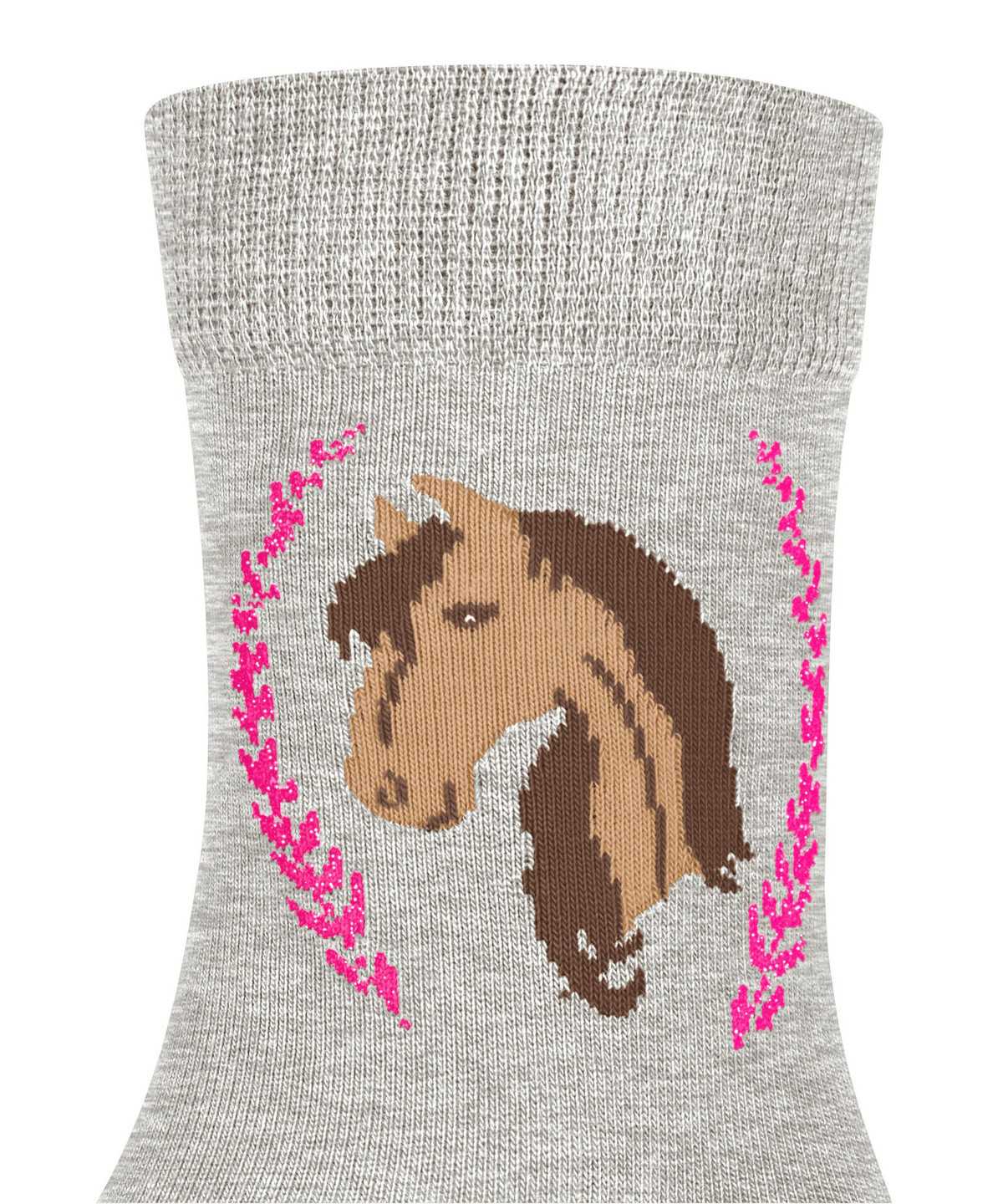 Falke Horse Socks Socken Kinder Grau | 3149082-LM