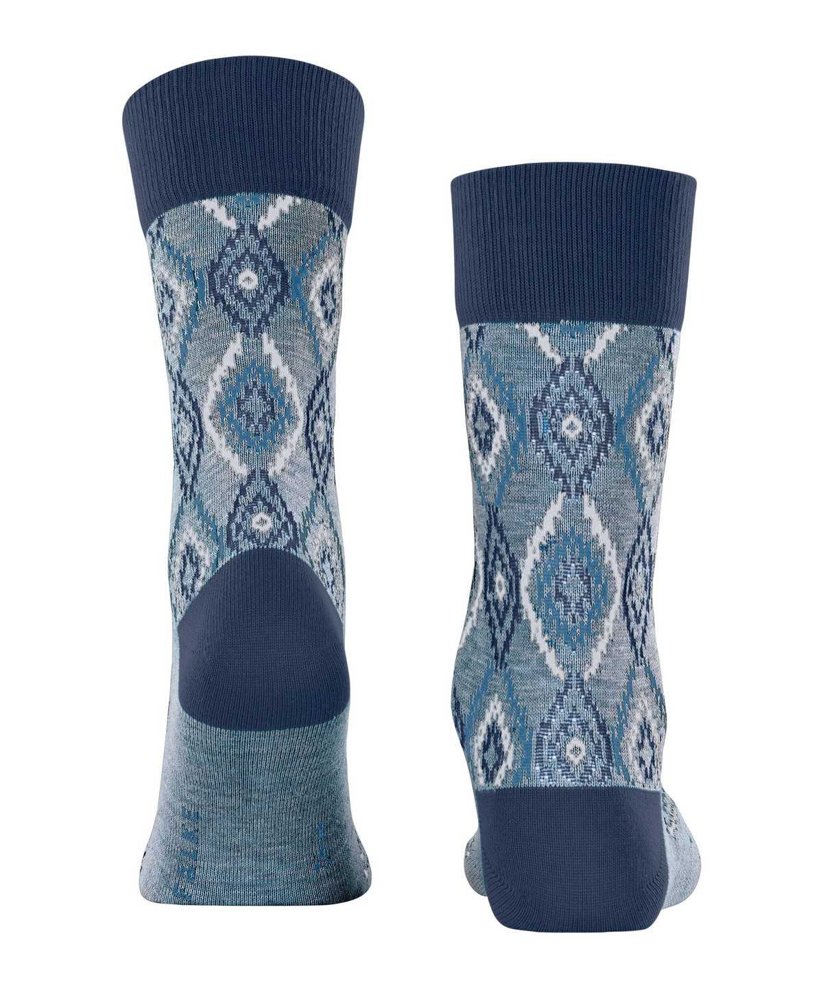 Falke Ikat Spell Socks Socken Herren Blau | 9461875-UO