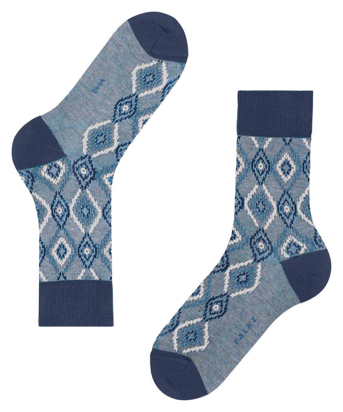 Falke Ikat Spell Socks Socken Herren Blau | 9461875-UO