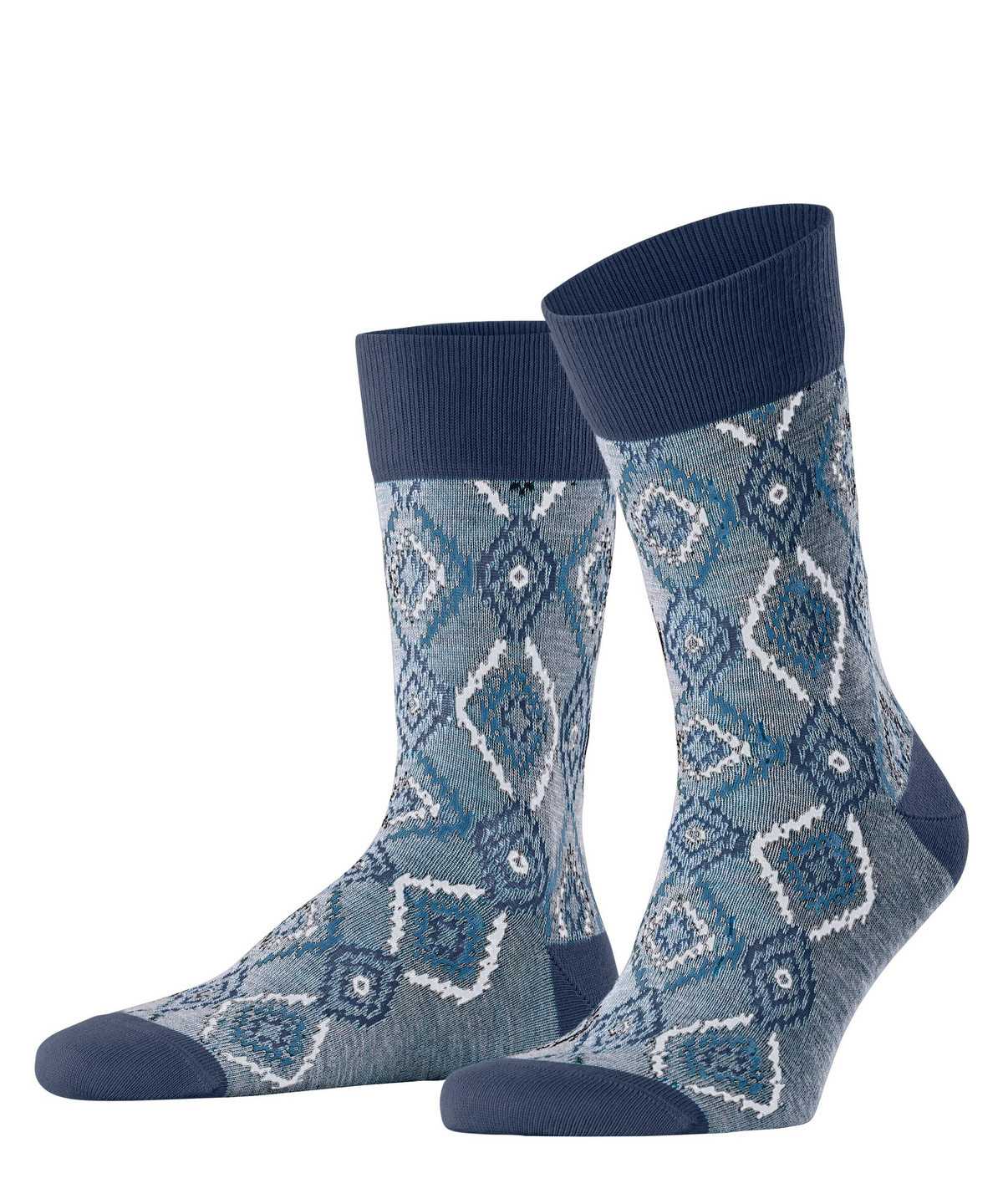 Falke Ikat Spell Socks Socken Herren Blau | 9461875-UO