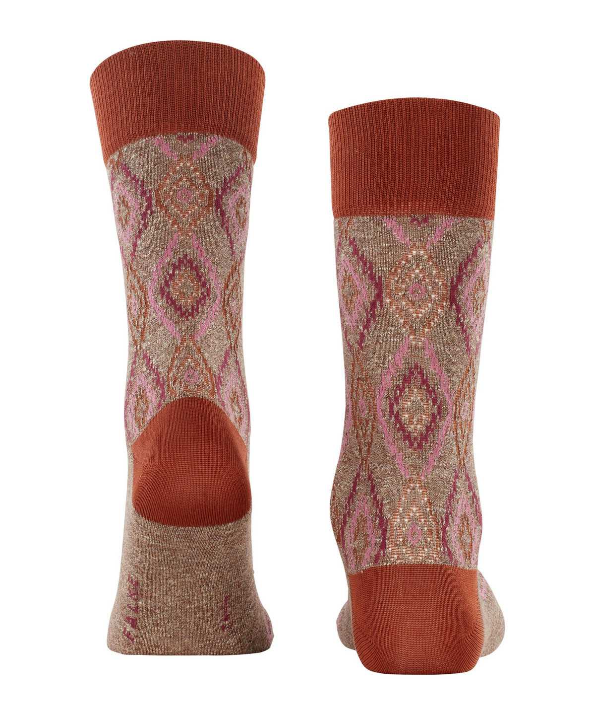 Falke Ikat Spell Socks Socken Herren Braun | 2154830-LC