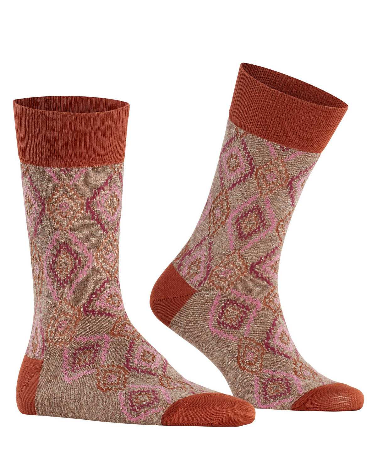 Falke Ikat Spell Socks Socken Herren Braun | 2154830-LC