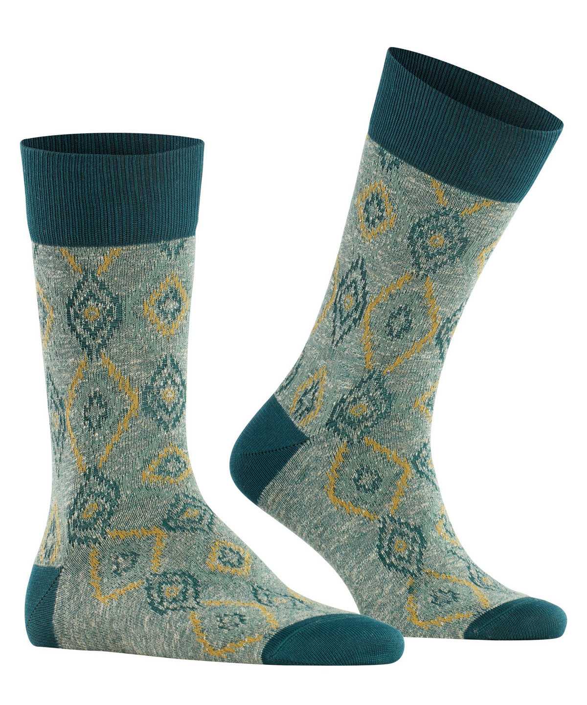 Falke Ikat Spell Socks Socken Herren Grün | 0817926-CN