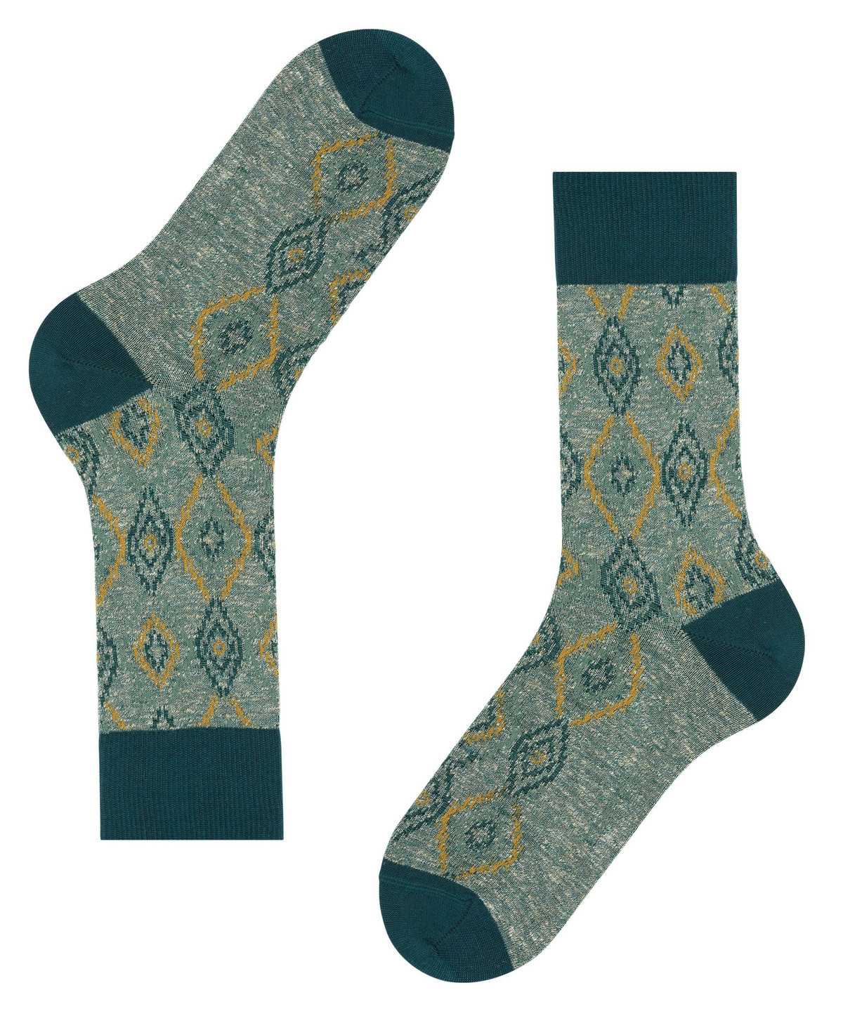 Falke Ikat Spell Socks Socken Herren Grün | 0817926-CN