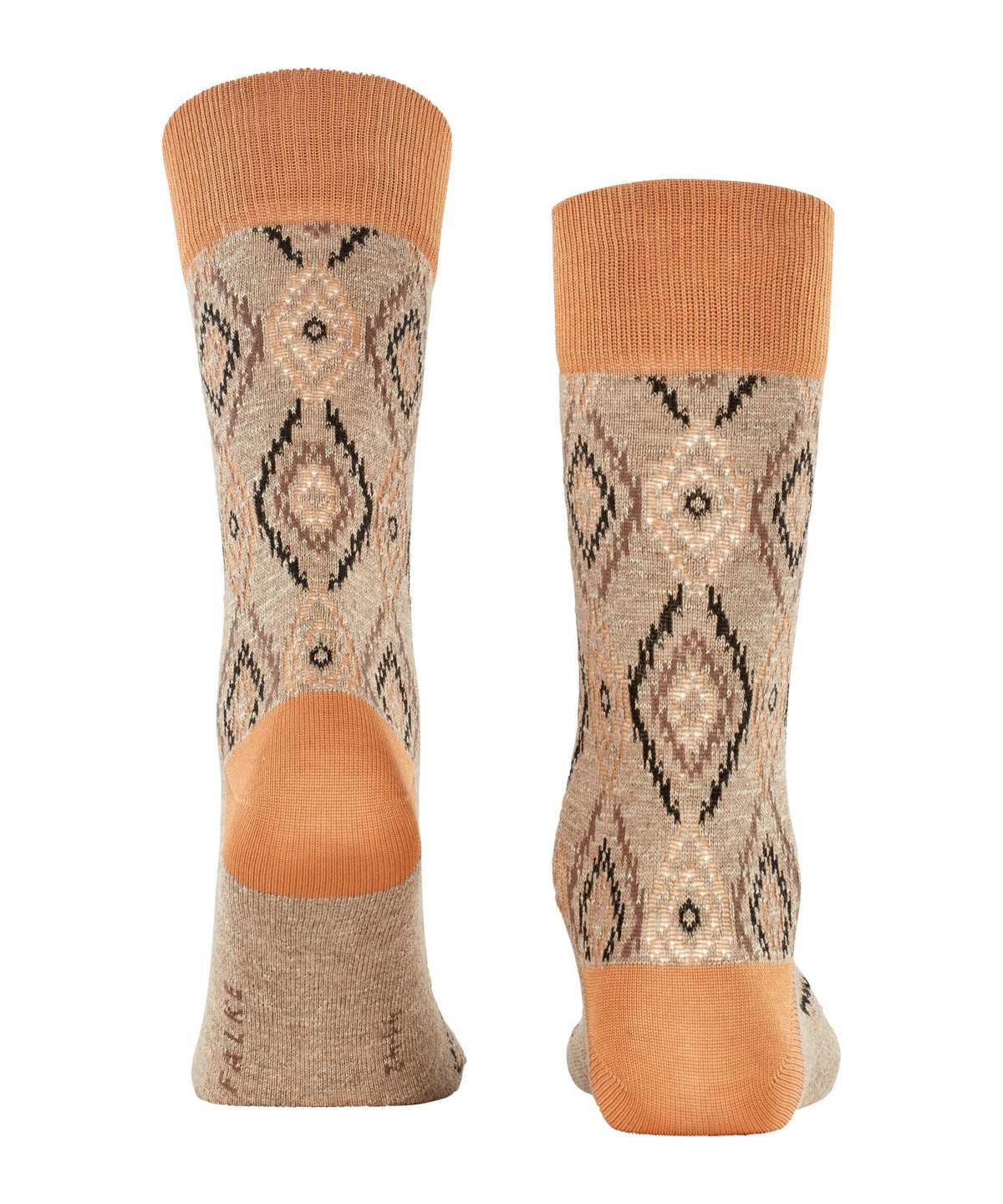 Falke Ikat Spell Socks Socken Herren Orange | 6485173-VP