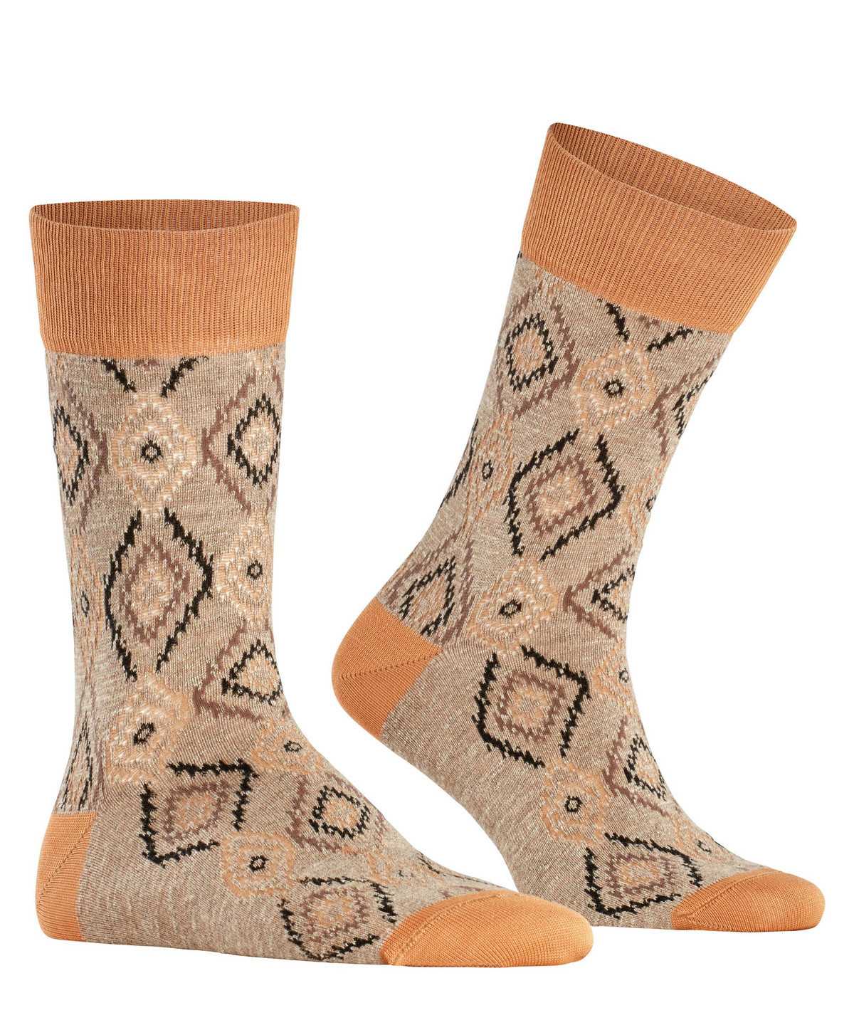 Falke Ikat Spell Socks Socken Herren Orange | 6485173-VP