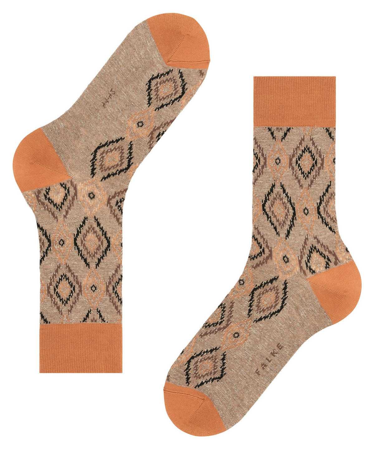 Falke Ikat Spell Socks Socken Herren Orange | 6485173-VP