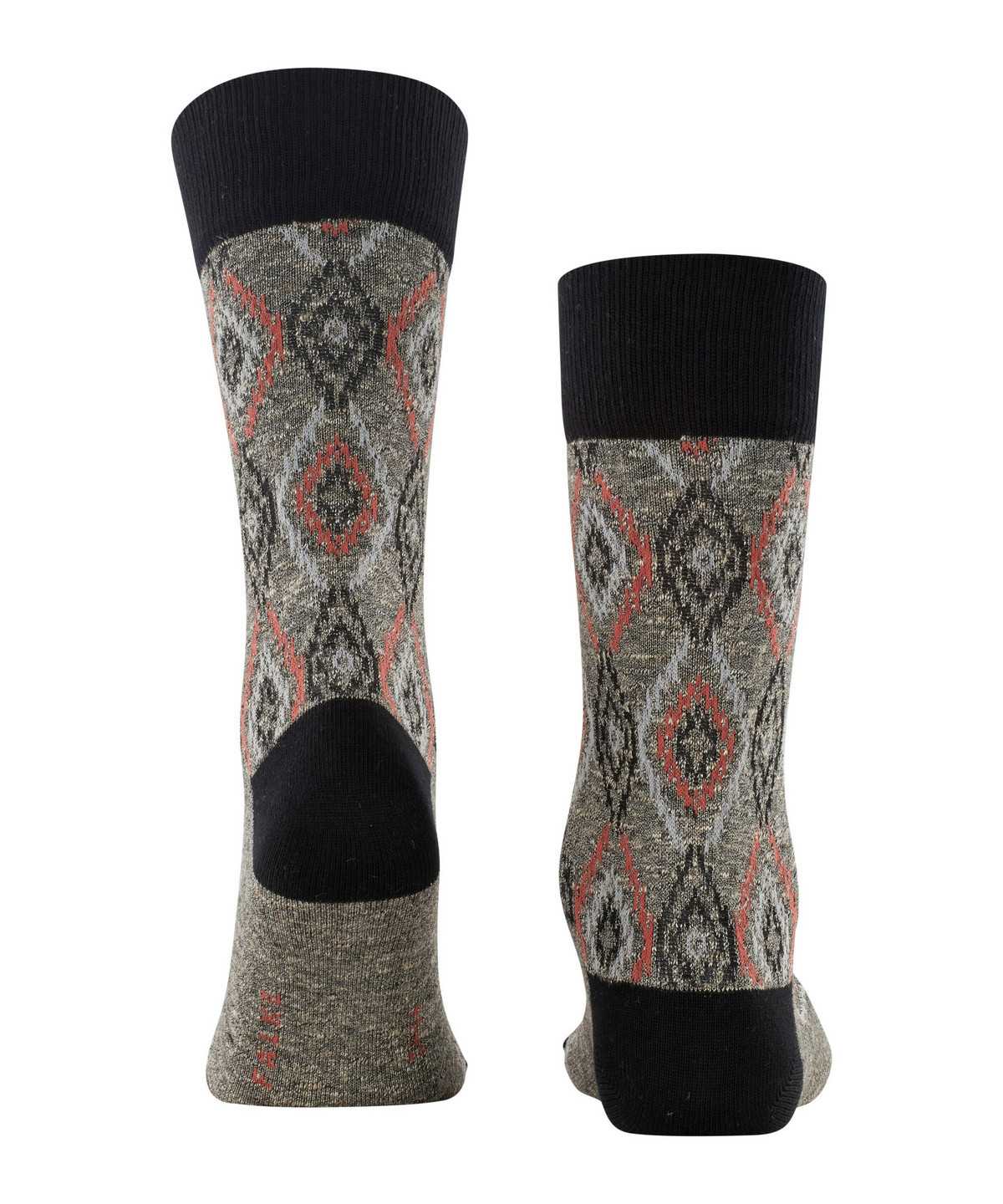 Falke Ikat Spell Socks Socken Herren Schwarz | 1342697-ID