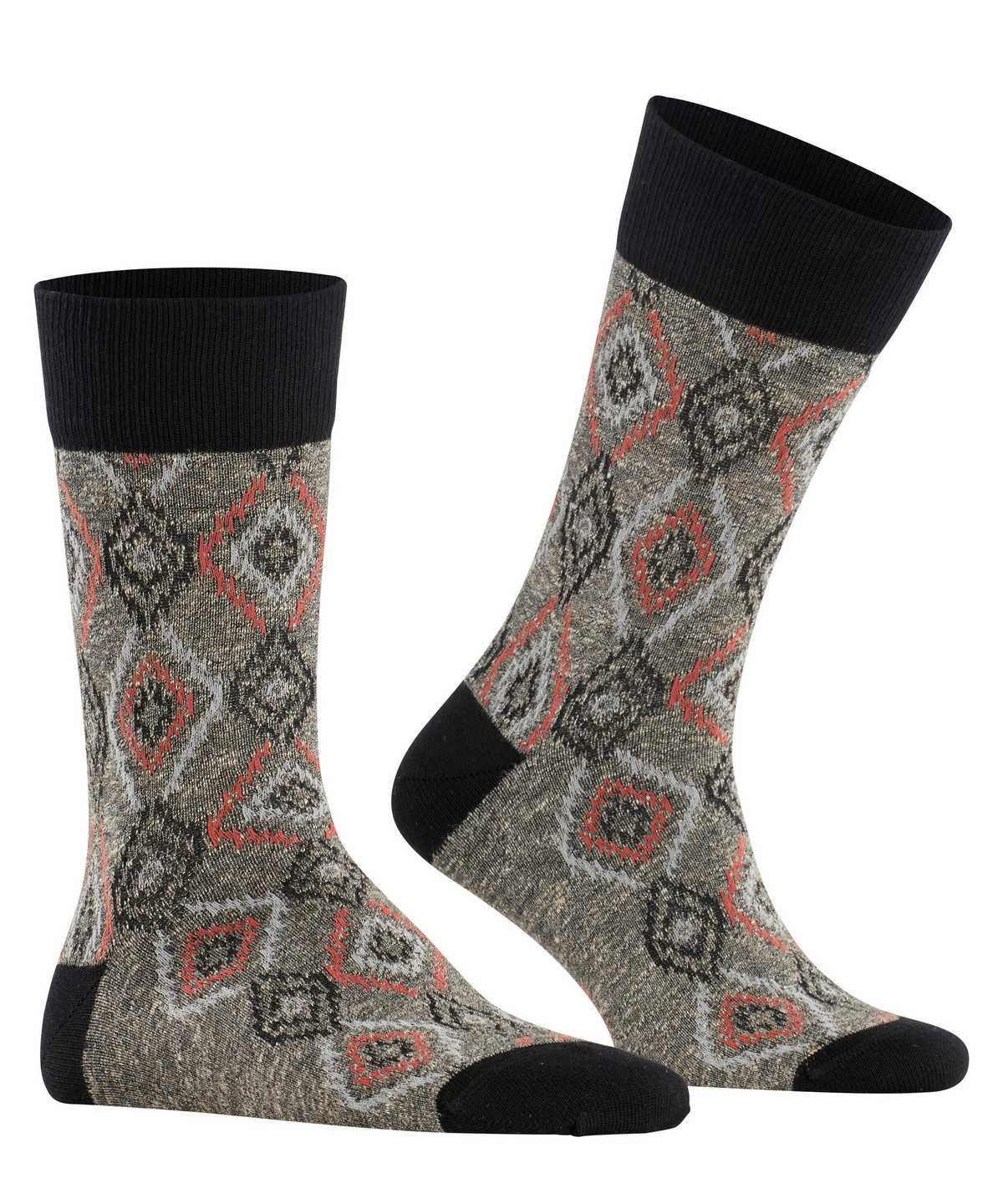 Falke Ikat Spell Socks Socken Herren Schwarz | 1342697-ID