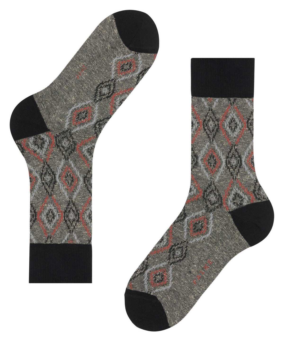 Falke Ikat Spell Socks Socken Herren Schwarz | 1342697-ID