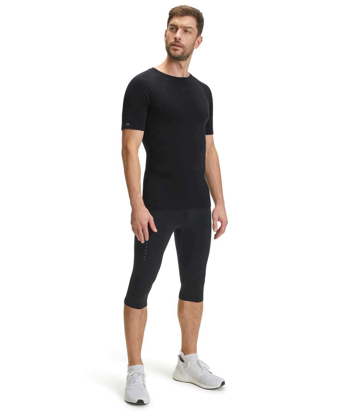 Falke Impulse Running T-Shirt Round-neck Health Kurzarmhemd Herren Schwarz | 9532780-MA