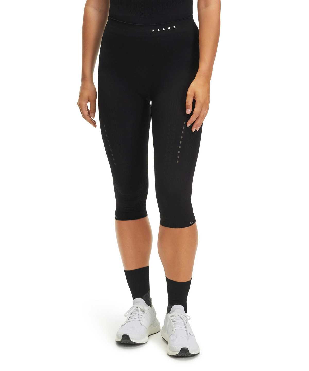 Falke Impulse Running Tights Health Tights Damen Schwarz | 3527491-XB