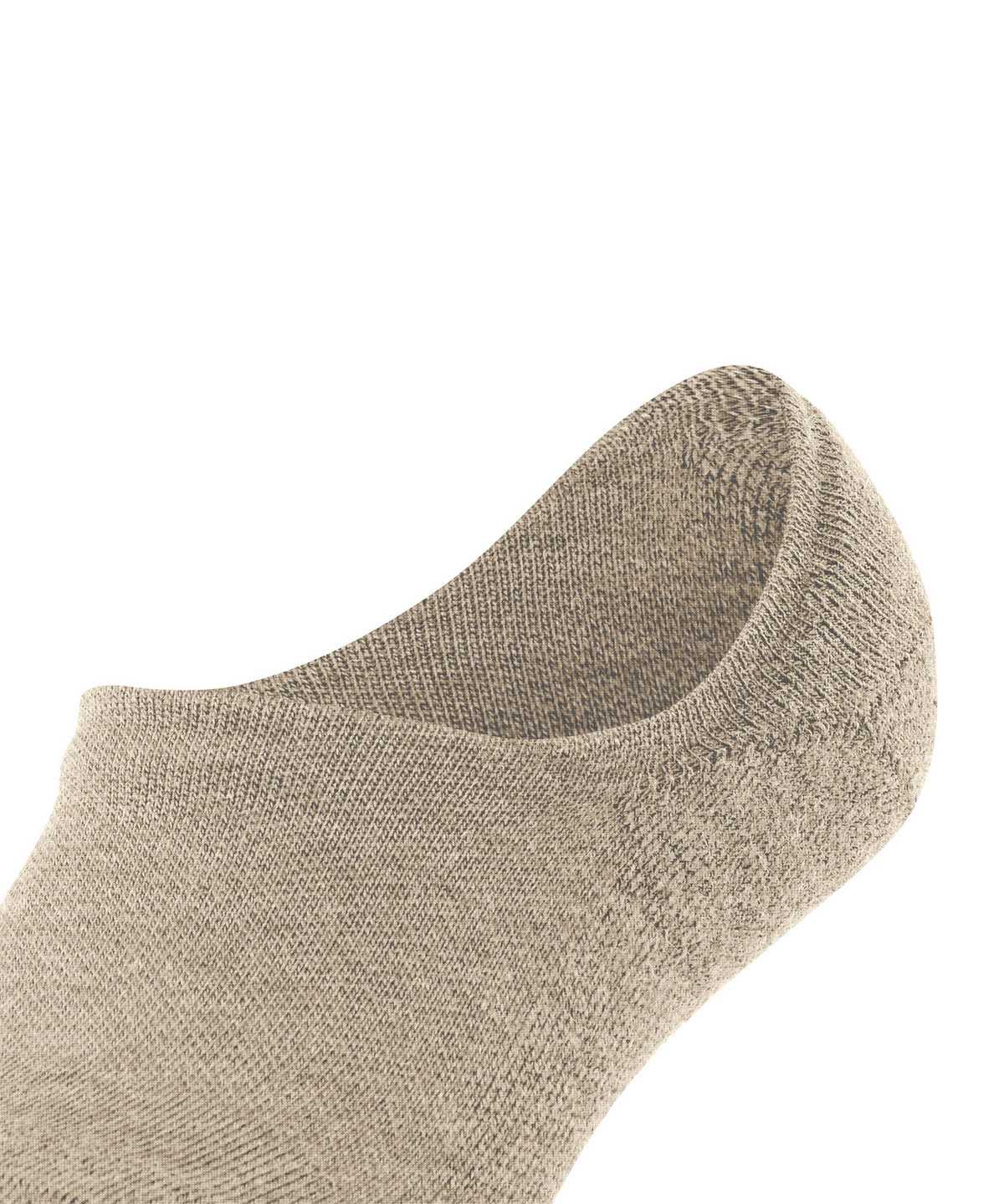 Falke Keep Warm Invisibles No Show Socks Damen Beige | 4168937-KW