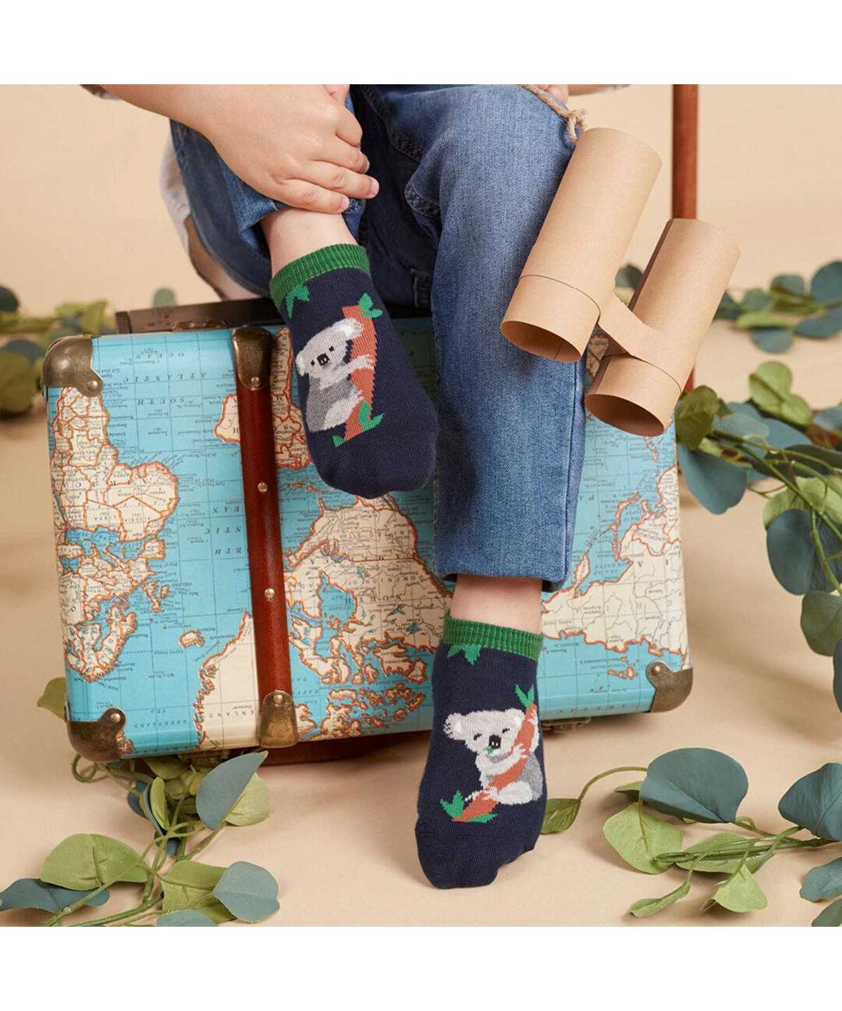 Falke Koala Friends Sneaker socks Socken Kinder Weiß | 4723685-AY