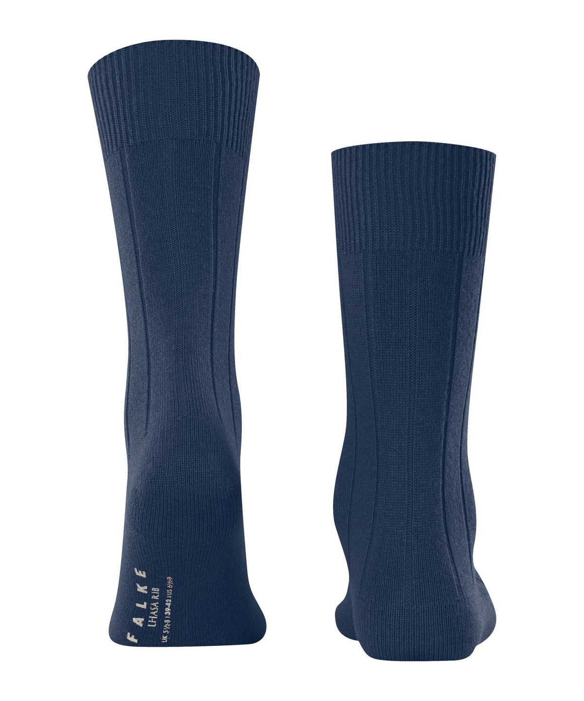 Falke Lhasa Rib Socks Socken Herren Blau | 0938415-VD