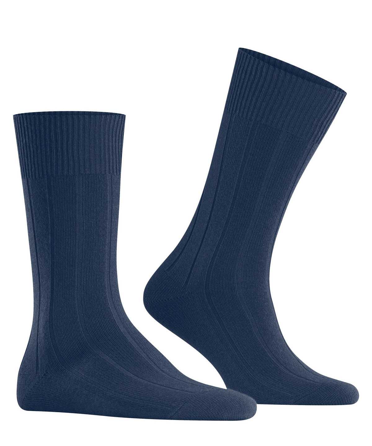 Falke Lhasa Rib Socks Socken Herren Blau | 0938415-VD