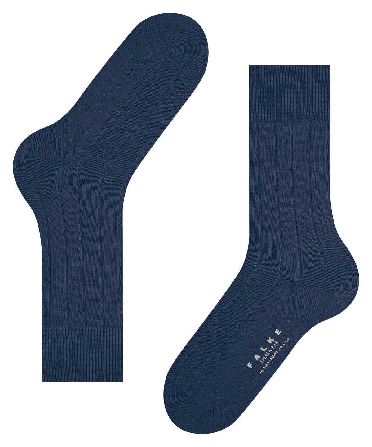 Falke Lhasa Rib Socks Socken Herren Blau | 0938415-VD