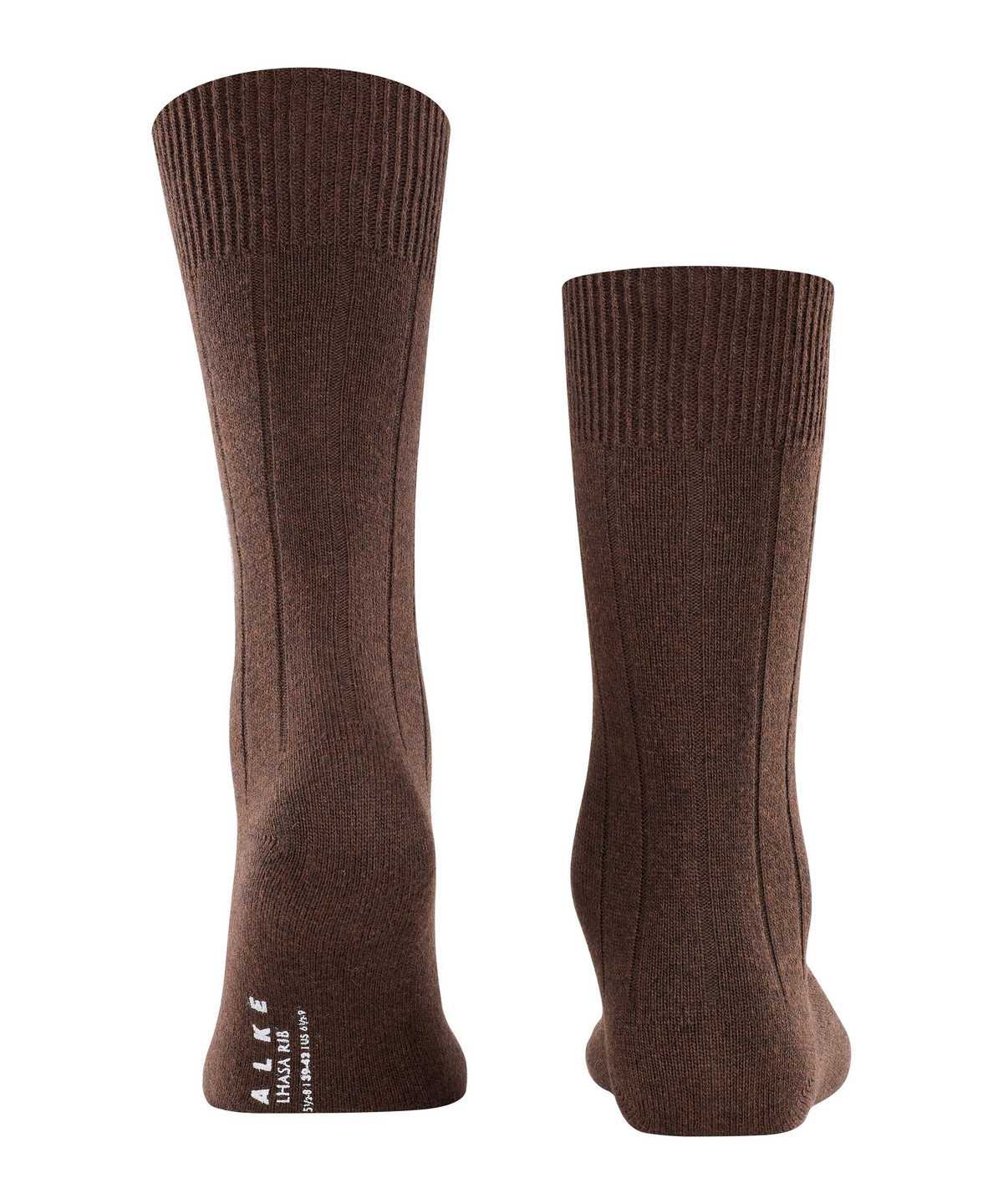 Falke Lhasa Rib Socks Socken Herren Braun | 3518064-YL