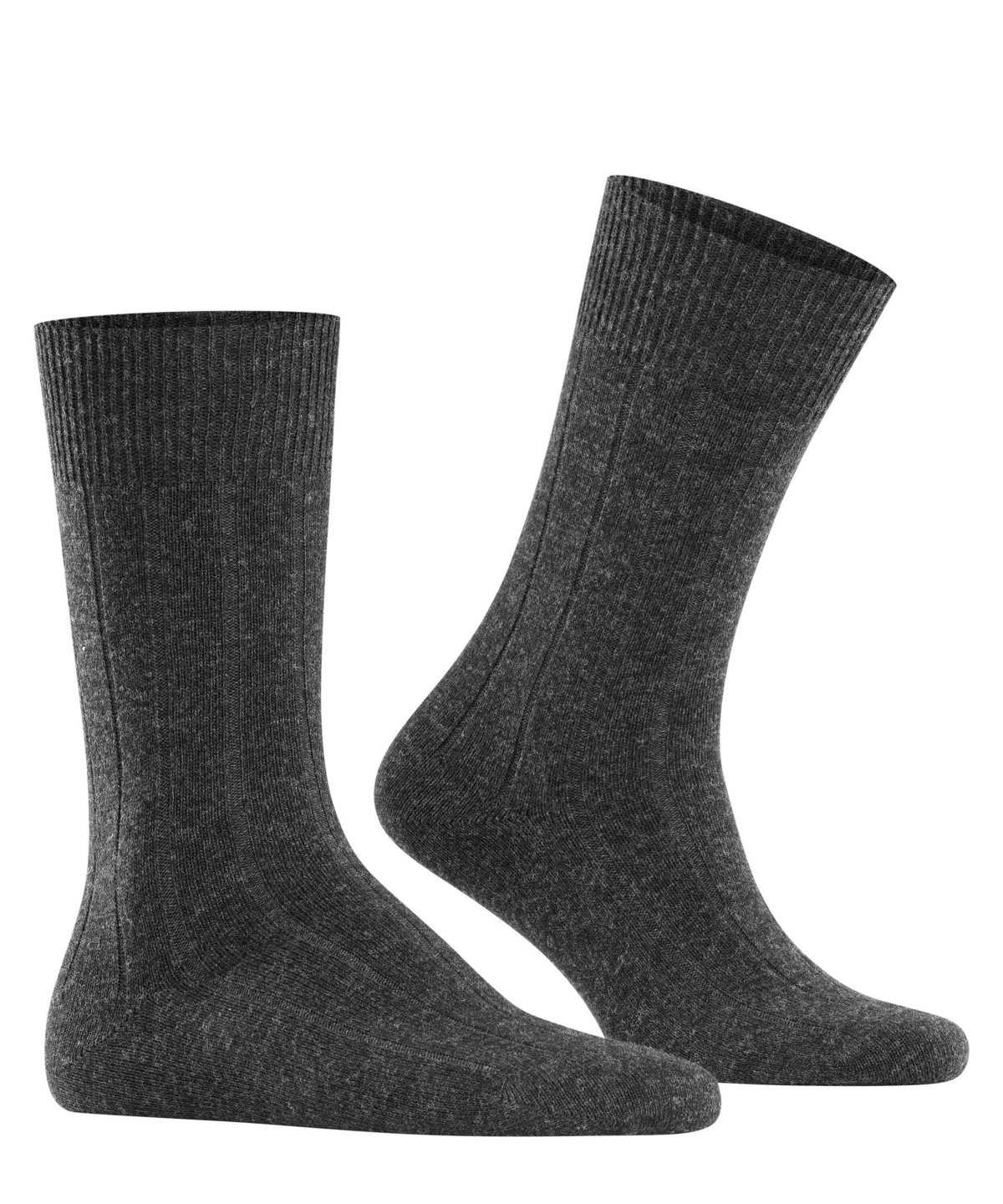 Falke Lhasa Rib Socks Socken Herren Grau | 4385217-JO