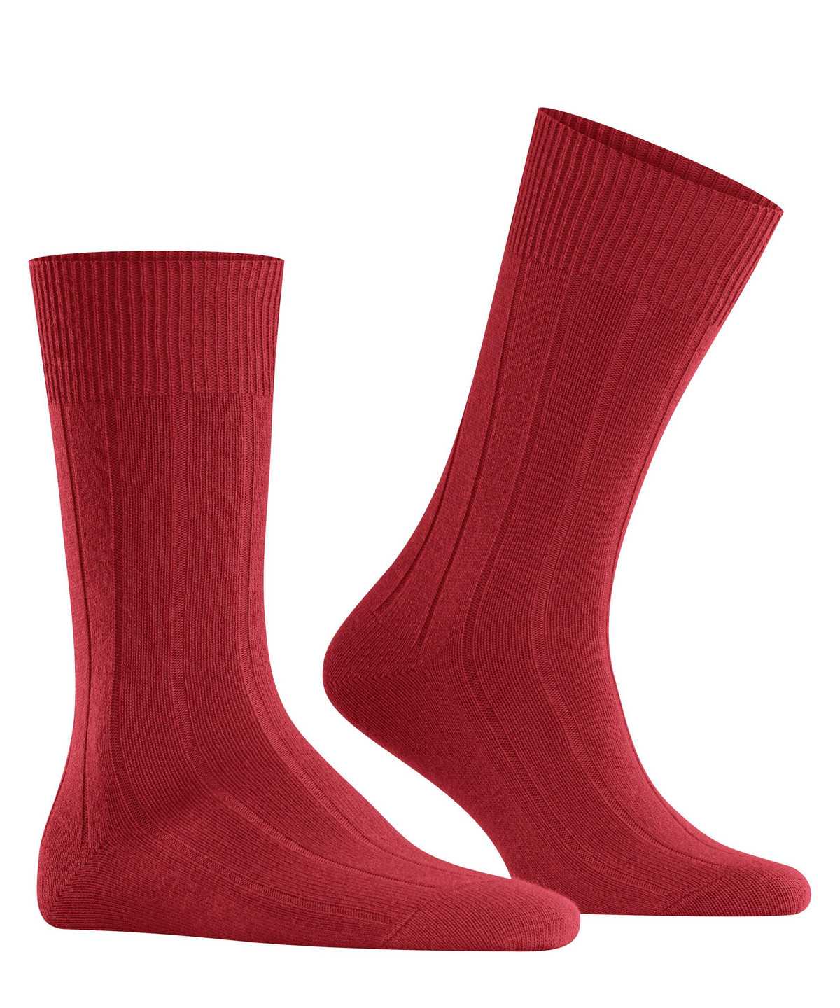 Falke Lhasa Rib Socks Socken Herren Rot | 7804692-CQ