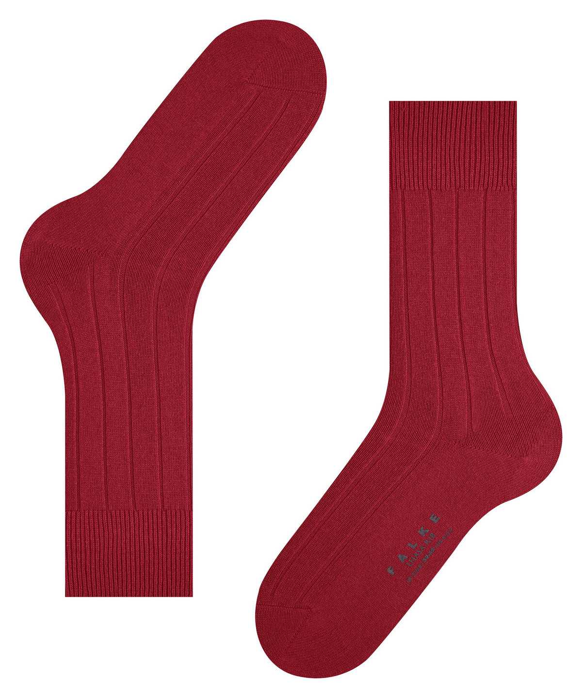 Falke Lhasa Rib Socks Socken Herren Rot | 7804692-CQ