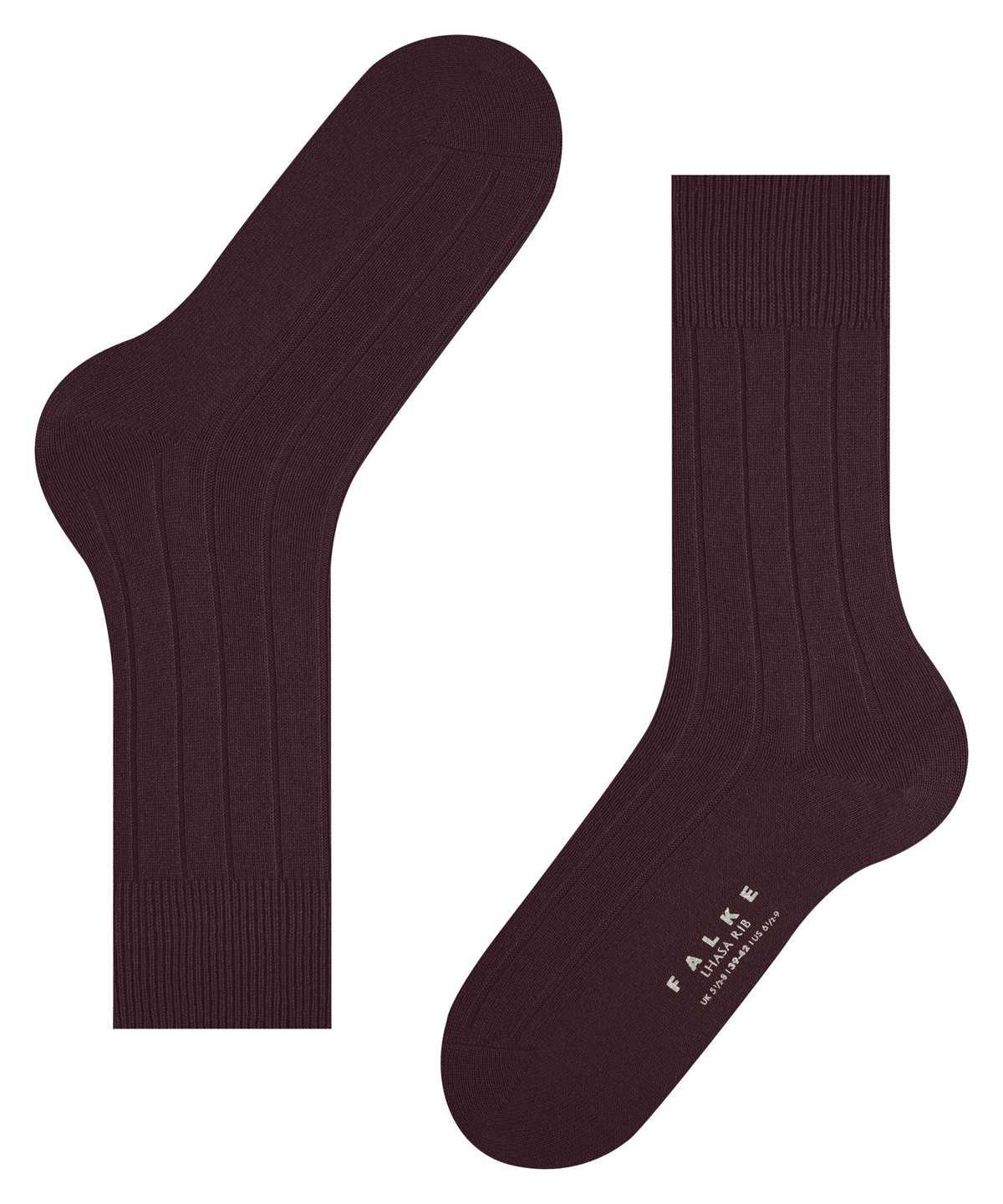 Falke Lhasa Rib Socks Socken Herren Rot | 7408152-OA