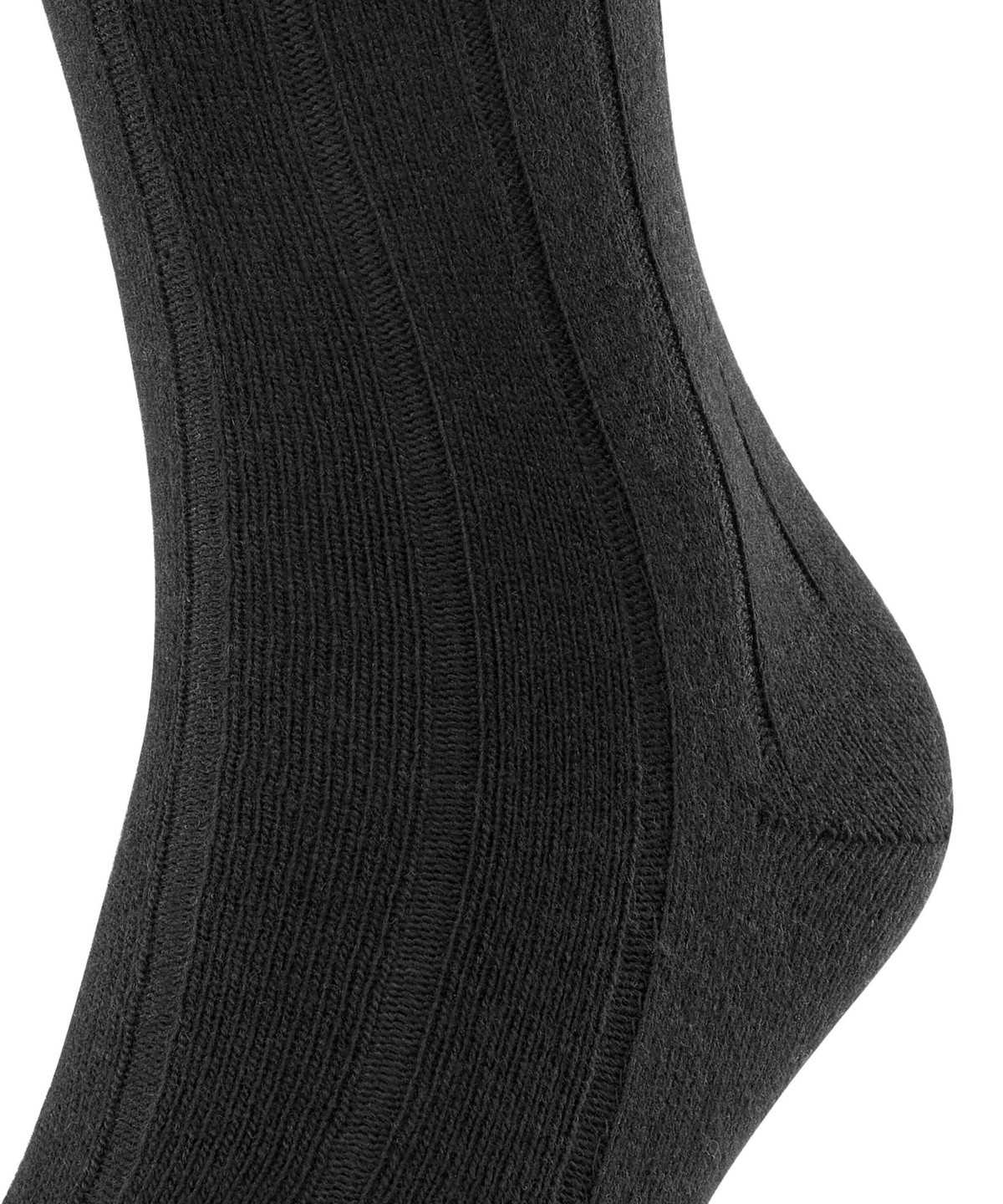 Falke Lhasa Rib Socks Socken Herren Schwarz | 2681957-GW