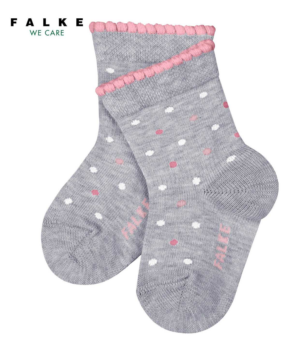 Falke Little Dot Socks Socken Baby Grau | 1975082-LI