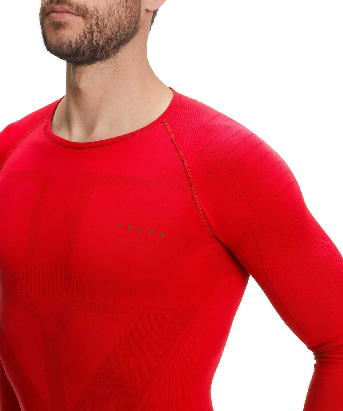 Falke Long sleeve shirt Warm Long Sleeve T-Shirts Herren Rot | 9350472-ER