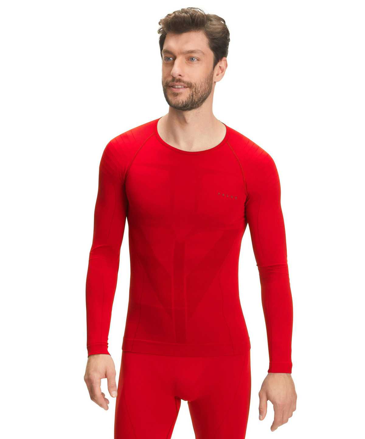 Falke Long sleeve shirt Warm Long Sleeve T-Shirts Herren Rot | 9350472-ER