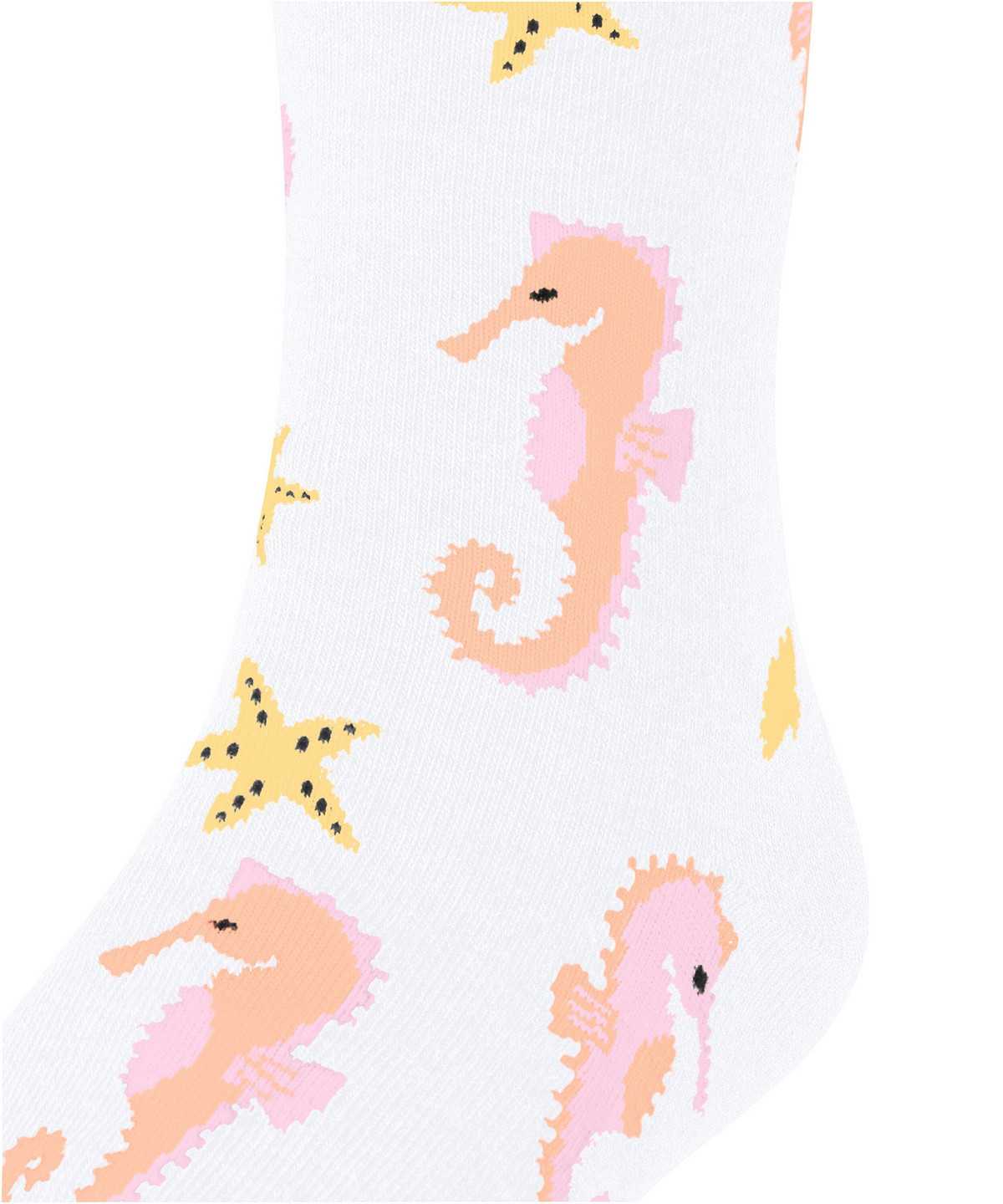 Falke Lovely Seahorses Socks Socken Kinder Weiß | 3456072-EU