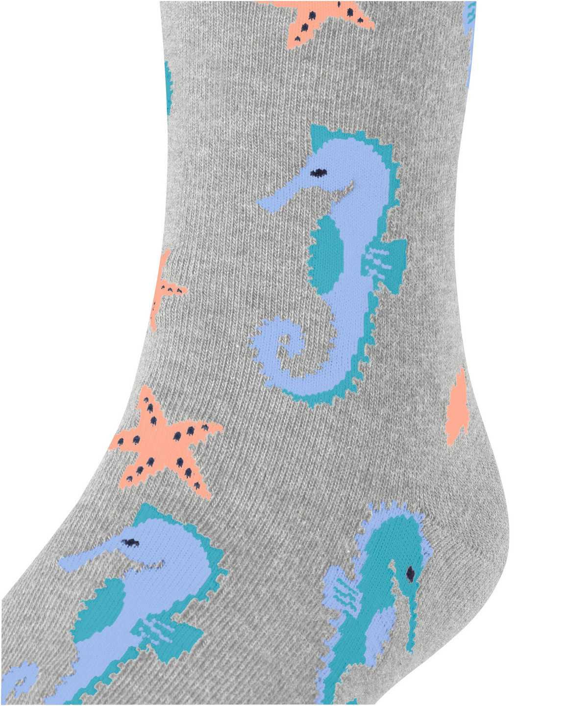 Falke Lovely Seahorses Socks Socken Kinder Grau | 3925817-QN