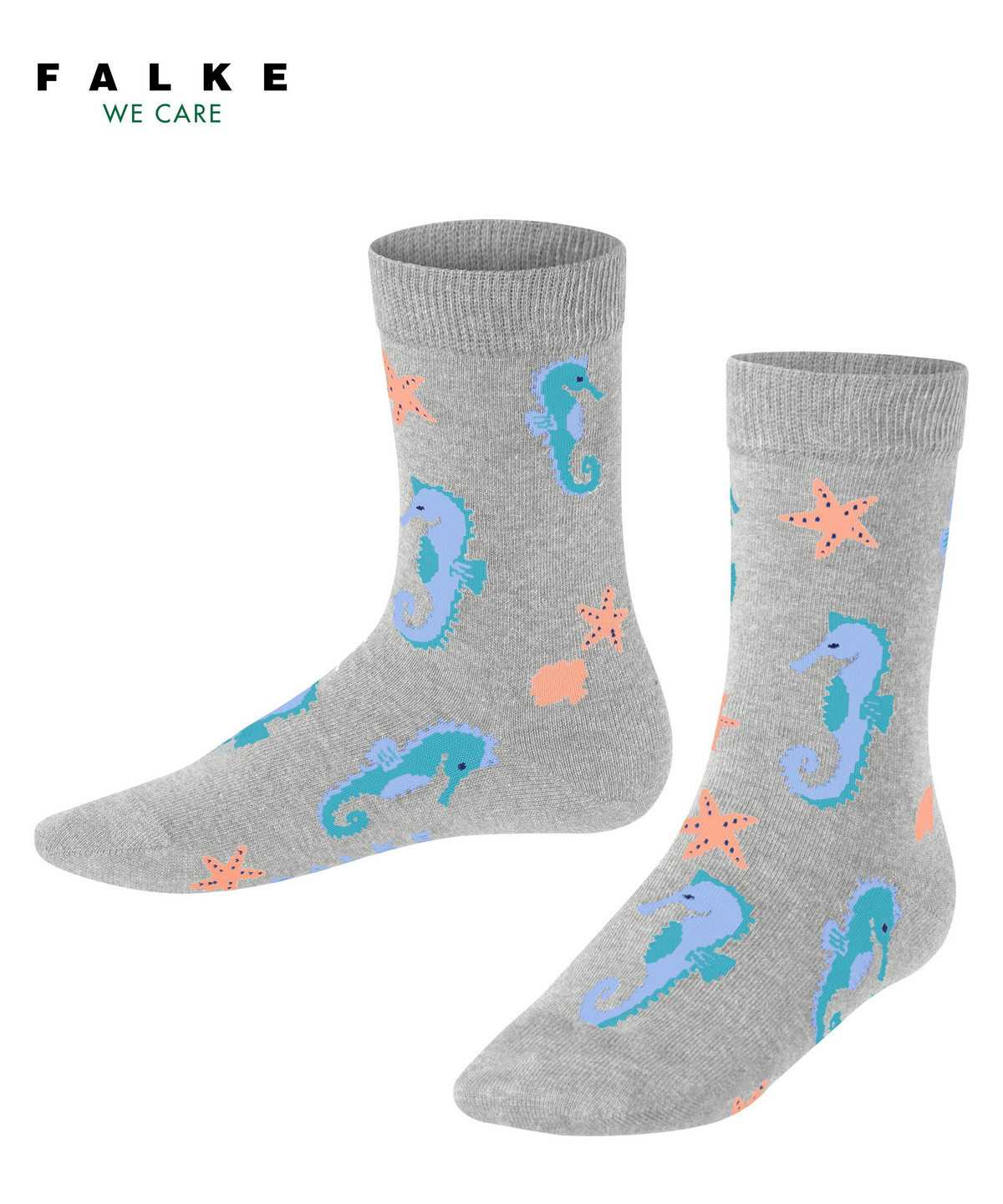 Falke Lovely Seahorses Socks Socken Kinder Grau | 3925817-QN