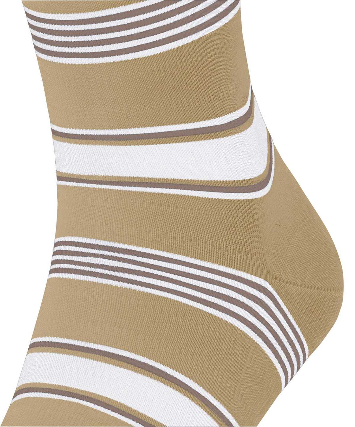 Falke Marina Stripe Socks Socken Herren Beige | 6417508-BJ