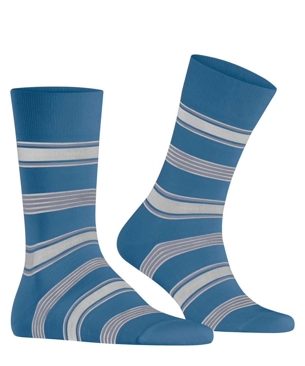 Falke Marina Stripe Socks Socken Herren Blau | 7426530-WC