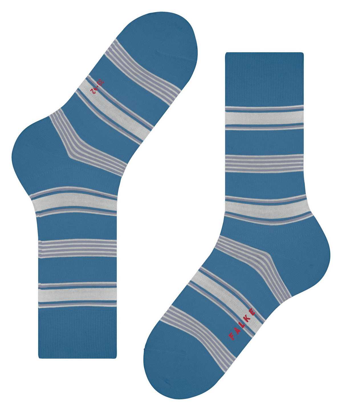 Falke Marina Stripe Socks Socken Herren Blau | 7426530-WC