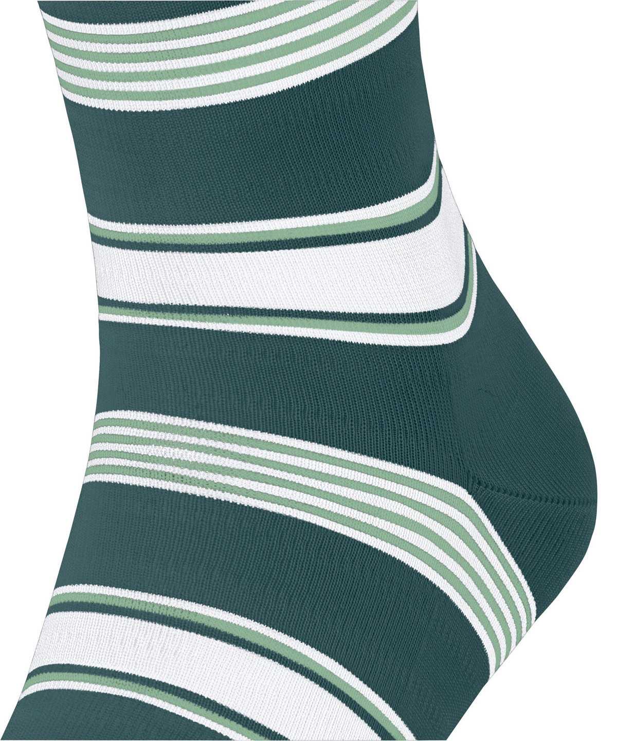 Falke Marina Stripe Socks Socken Herren Grün | 1625439-VP