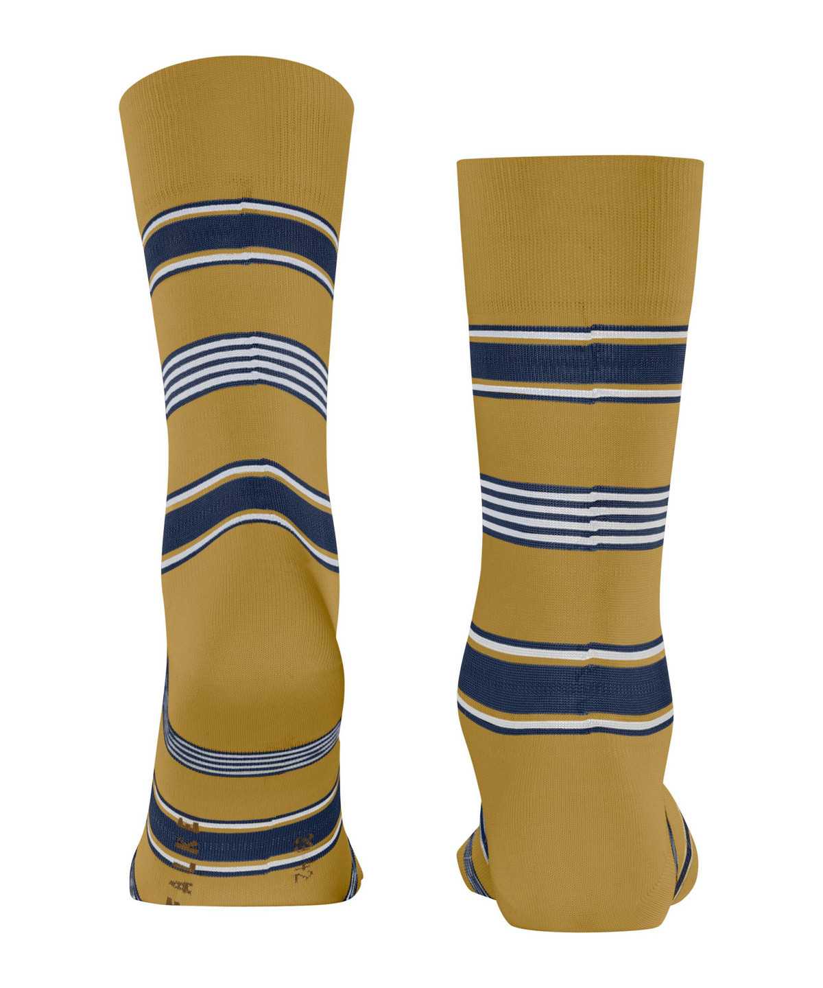 Falke Marina Stripe Socks Socken Herren Gelb | 2746859-WS