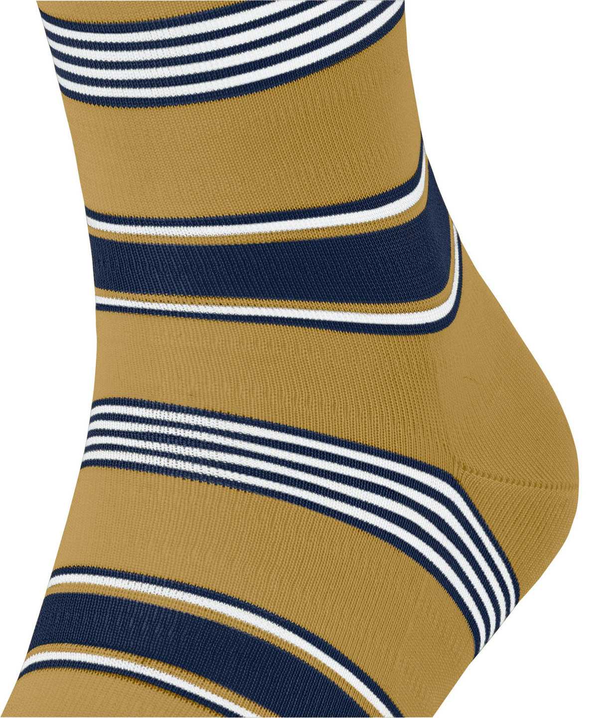 Falke Marina Stripe Socks Socken Herren Gelb | 2746859-WS