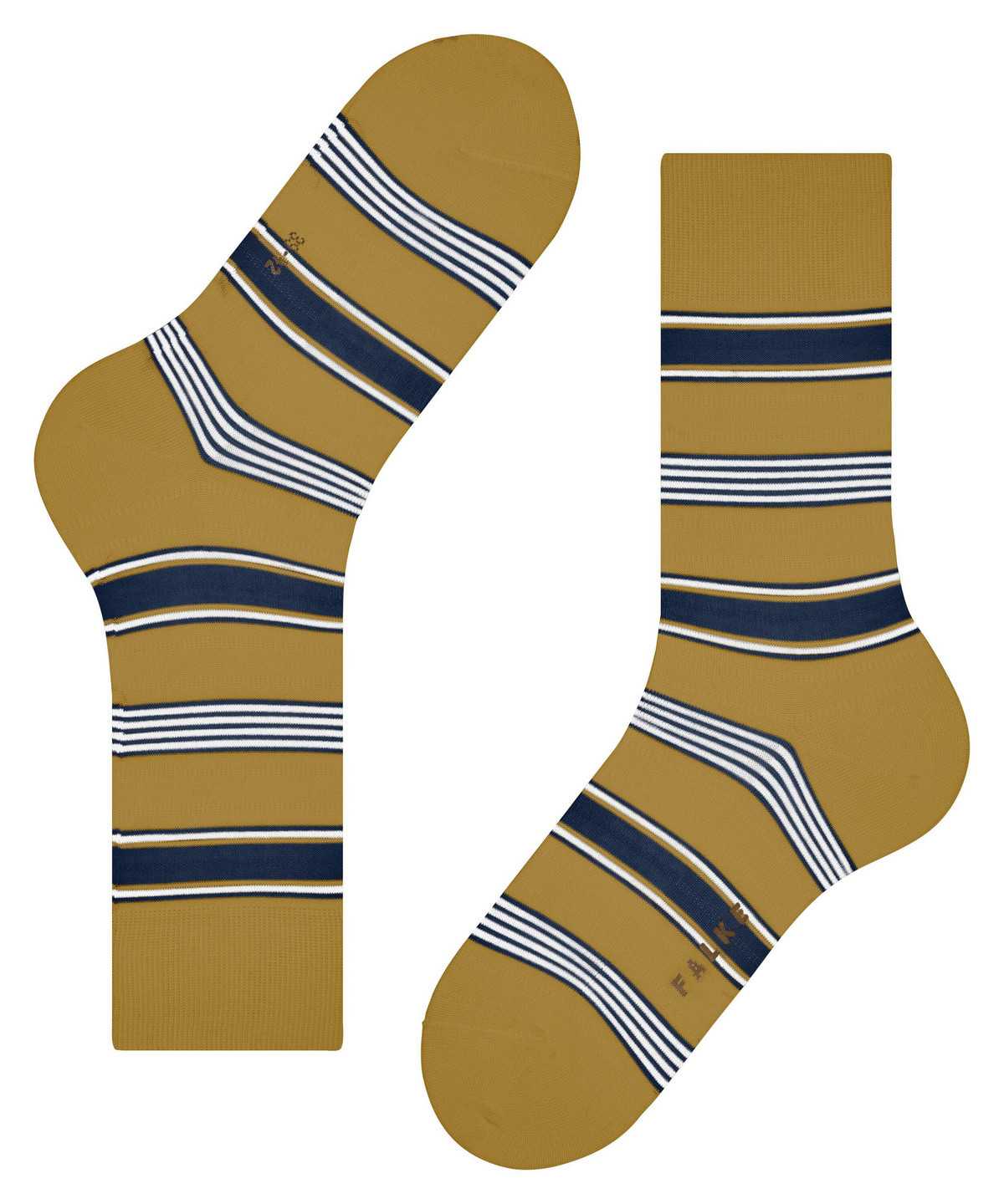 Falke Marina Stripe Socks Socken Herren Gelb | 2746859-WS