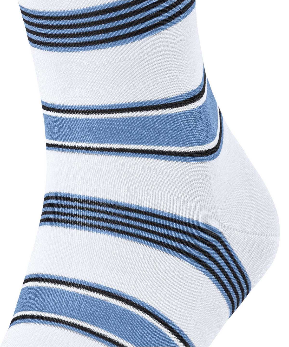 Falke Marina Stripe Socks Socken Herren Weiß | 8261953-CF