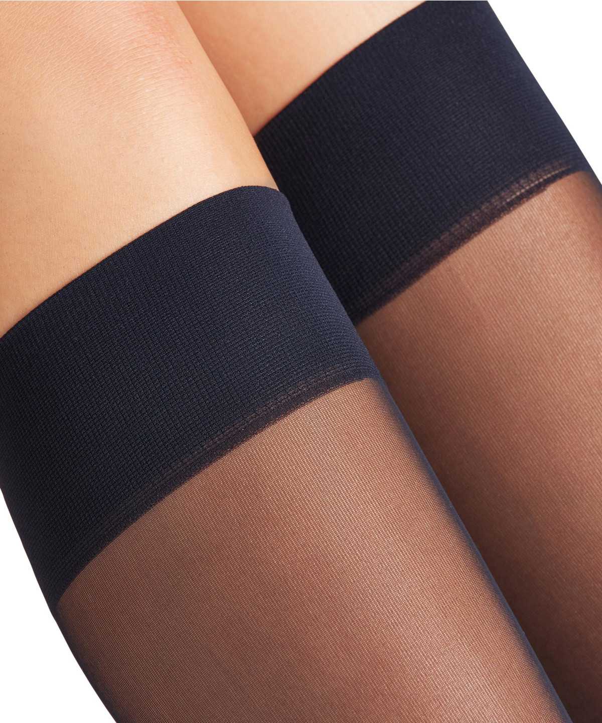 Falke Matt Deluxe 20 DEN Knee-high Socks Socken Damen Blau | 3874659-IY