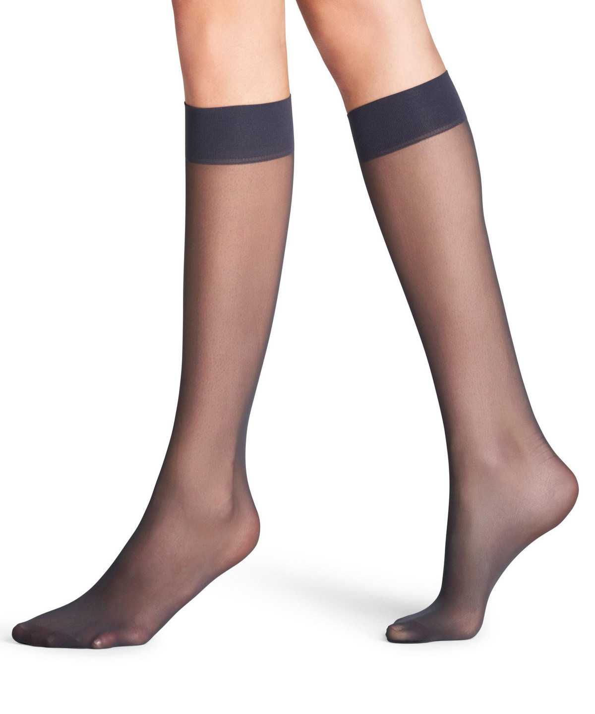 Falke Matt Deluxe 20 DEN Knee-high Socks Socken Damen Grau | 9127436-JI