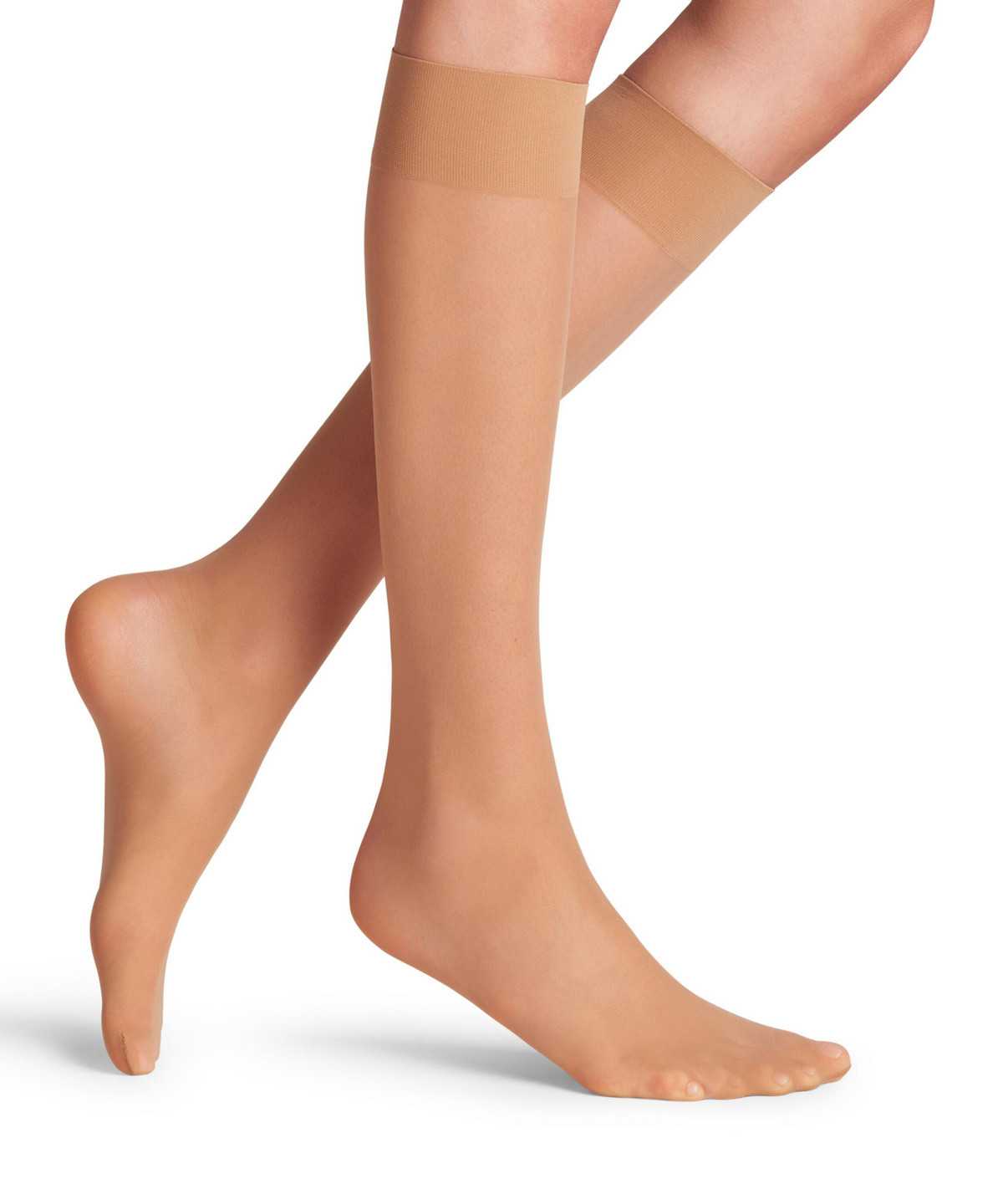 Falke Matt Deluxe 20 DEN Knee-high Socks Socken Damen Braun | 9510234-BU