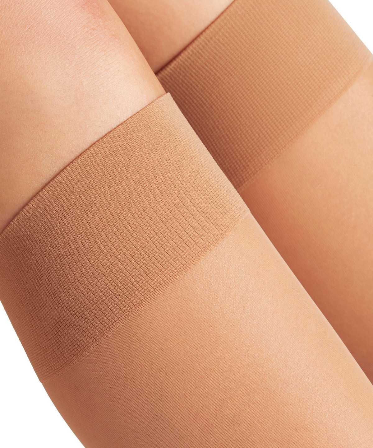 Falke Matt Deluxe 20 DEN Knee-high Socks Socken Damen Braun | 9510234-BU