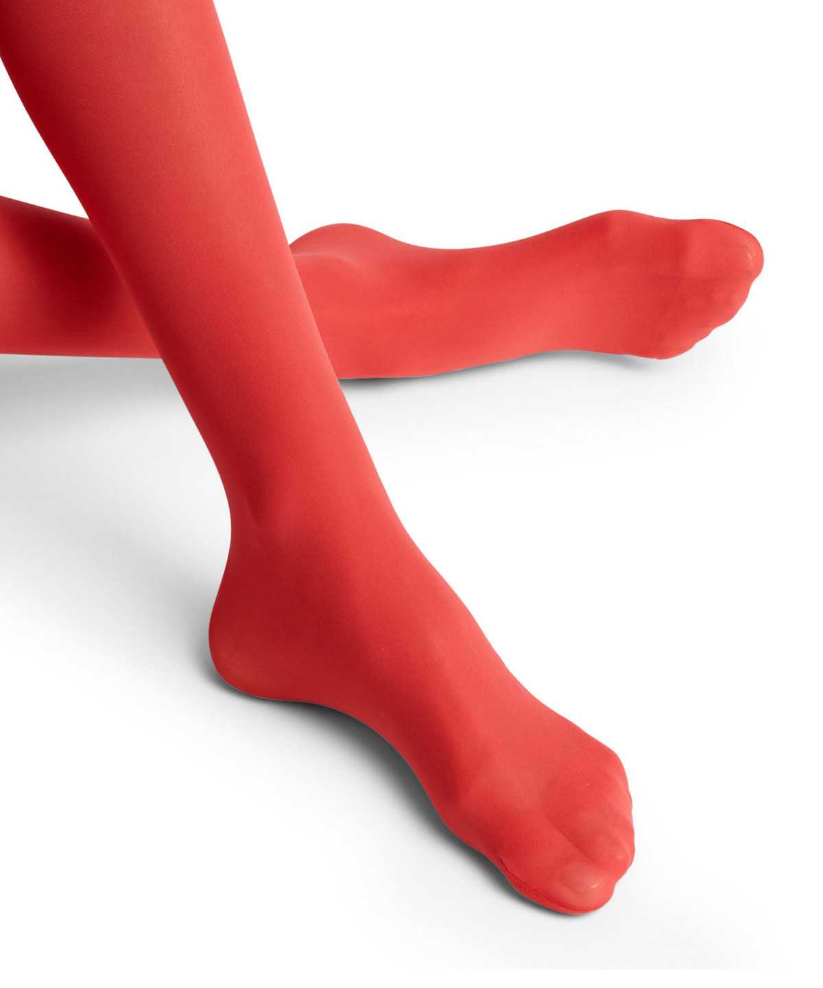 Falke Matt Deluxe 30 DEN Tights Tights Damen Rot | 6840192-YM