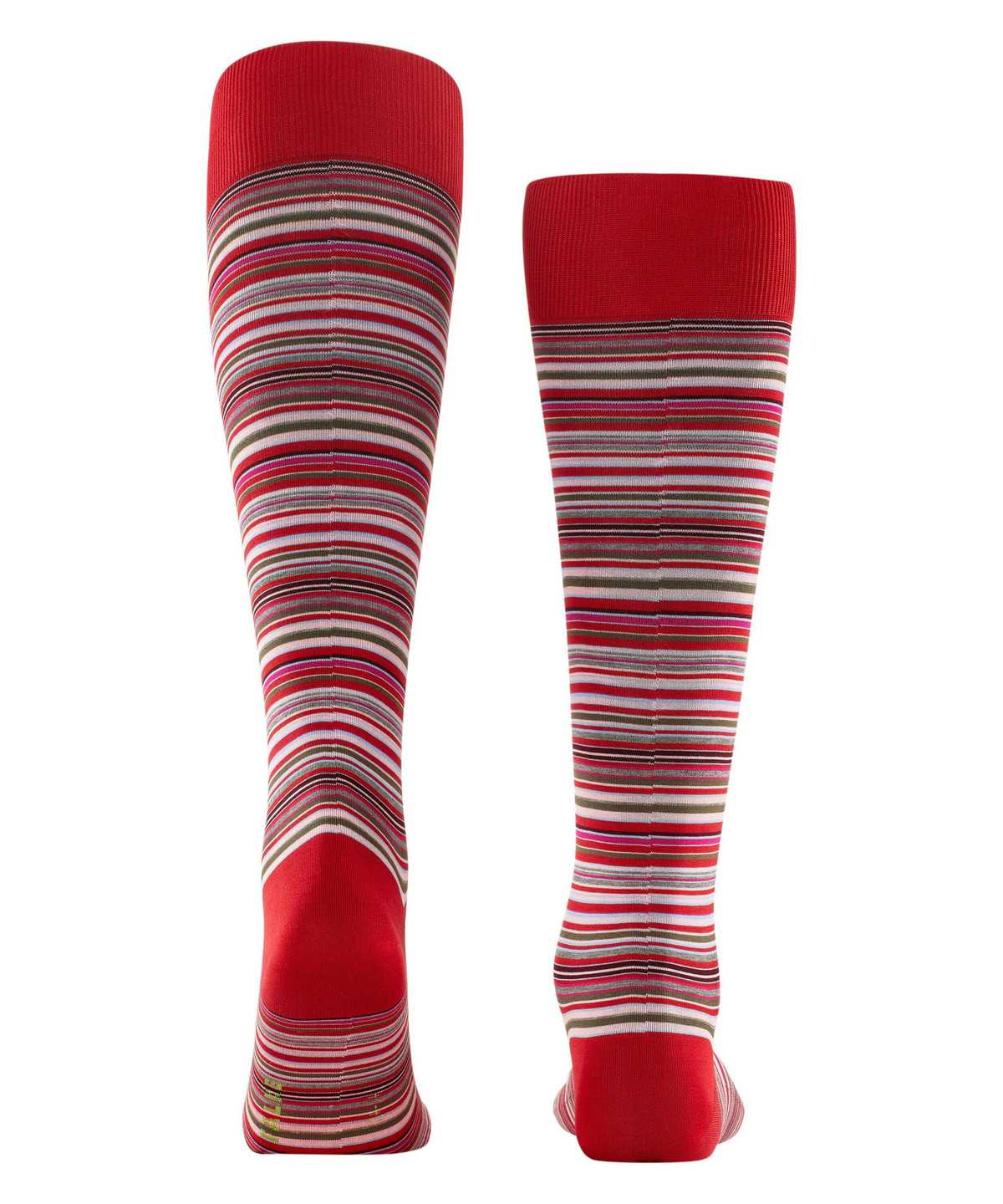 Falke Microblock Knee-high Socks Socken Herren Rot | 1920453-ZQ