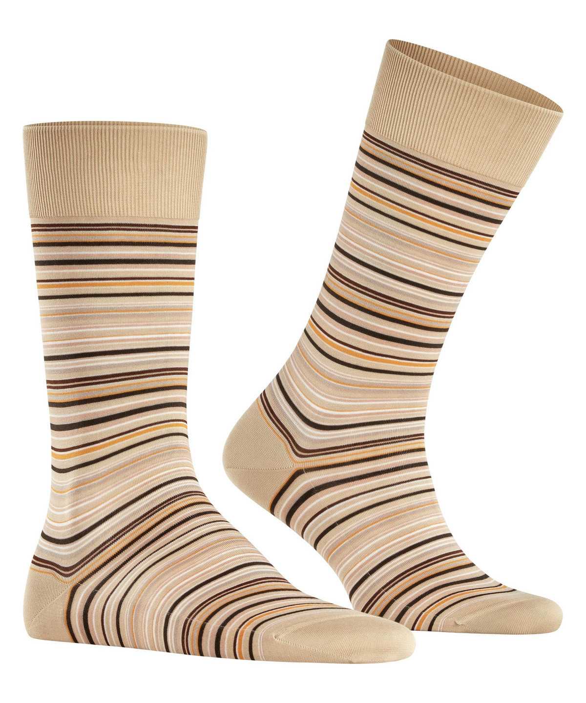 Falke Microblock Socks Socken Herren Beige | 7862501-RA