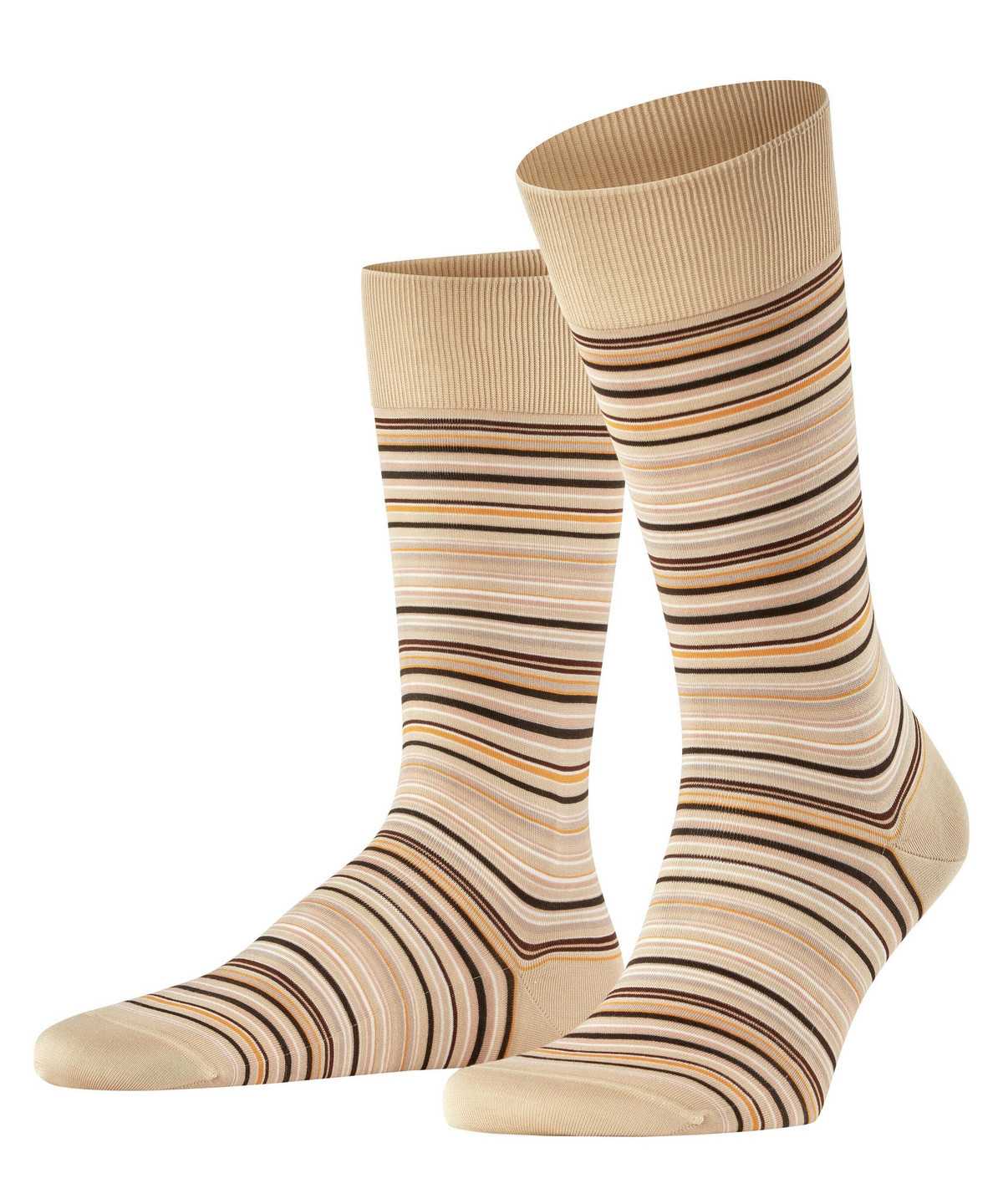 Falke Microblock Socks Socken Herren Beige | 7862501-RA