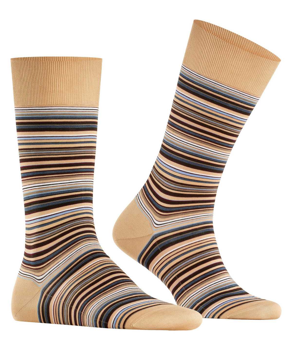 Falke Microblock Socks Socken Herren Beige | 8904261-OF